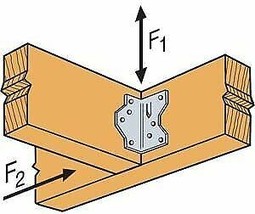 (100 Count) Simpson A34Z 1-7/16 x 2-1/2-In Framing Anchor ZMAX - $215.99