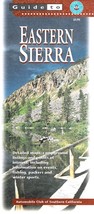 1997 Guide to Eastern Sierra: Automobile Club of Southern California Map - £10.30 GBP