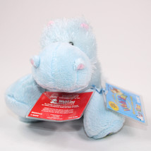 Ganz Webkinz Lil Kinz Hippo Plush Stuffed Animal Blue With Unused Sealed Code - £11.54 GBP