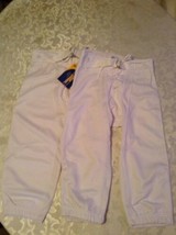 Champro Sports football pants New Size youth Medium Lot of 2 boys white ... - £17.98 GBP