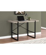 Modern 48&quot; Computer Desk - Home Office Laptop, Beige/Black - $3,942.34 MXN