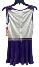 NOS Vintage TAIL Tennis Dress Purple White Zip Back Small Made in USA image 6