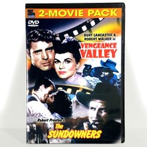 The Sundowners / Vengeance Valley (DVD, 1950 &amp; 1951, Dbl. Feat)   Burt Lancaster - $6.78