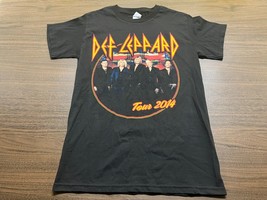 Def Leppard 2014 Tour Men’s Black T-Shirt - Small - £14.15 GBP