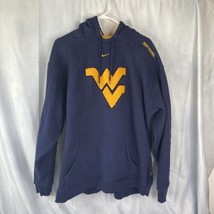 West Virginia WVU MOUNTAINEERS NIKE HOODIE SWEATSHIRT MENS XL - £34.89 GBP