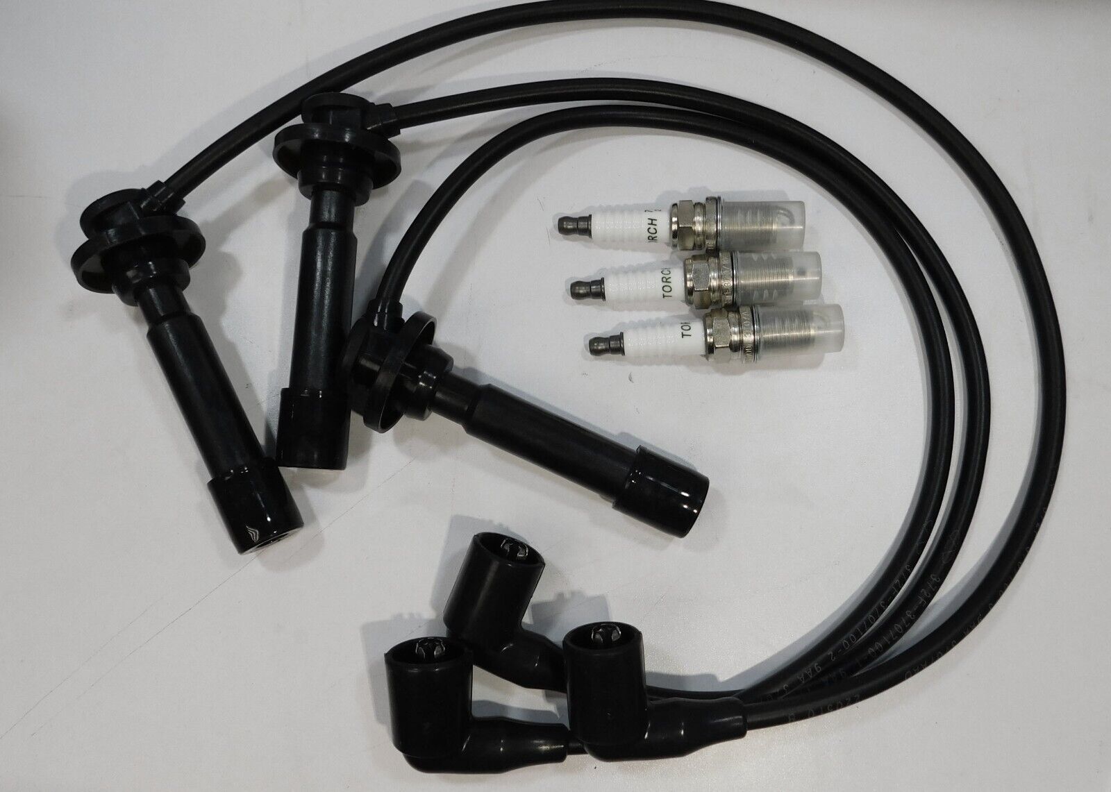 2016-2025 Kawasaki Mule Pro FX FXT FXR Spark Plugs and Wire Set K96 - $89.80