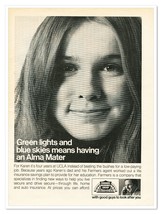 Print Ad Farmers Insurance Karen at UCLA Vintage 1972 Advertisement - £7.75 GBP