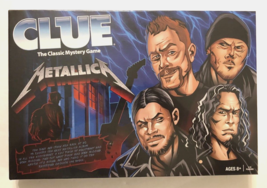 METALLICA 2021 Clue Board Game Hasbro USAopoly Heavy Metal Rock N Roll New - £59.99 GBP