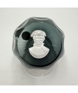 vintage CR. ALBRET France crystal PAUL REVERE paperweight Multifaceted R... - $58.50