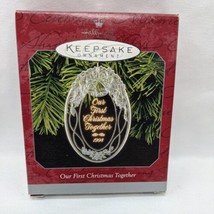 Hallmark Keepsake Christmas Ornament Our First Christmas Together 1998 - £11.39 GBP