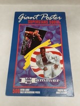 MC Hammer 500 Piece Puzzle Vintage 1990 Poster Size 2x3 Feet Milton Brad... - $24.55