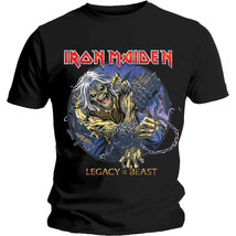 Iron Maiden Eddie Chained Legacy Official Tee T-Shirt Mens Unisex - £26.89 GBP