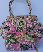Vera Bradley Abby Priscilla Pink Purse Hand Bag And Wallet Set Retired  - €15,32 EUR
