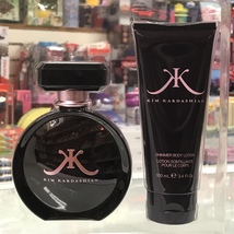 Kim Kardashian 3.4 Edp Spray + Shimmer Body Lotion 2-pcs Set For Women, Rare - $57.98