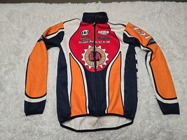 Vintage Louis Garneau M Cycling Jersey Mens Full Zip Pocket Trek Golds G... - $21.38