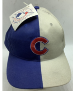 Chicago Cubs Vintage 90&#39;s Twins Enterprise Two Tone Snapback Cap Hat - $82.02 CAD