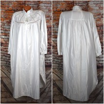 Barbizon Large Wedding Bride Nightgown Dress Lace Vtg 70s - $62.32