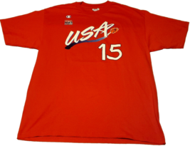 Nikki Mccray Signed Autographed 1996 Usa Basketball Team Vtg Champion Xl T-SHIRT - £69.98 GBP