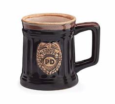 Burton &amp; Burton Police Officer Porcelain Coffee Mug with Police Department Crest - £16.07 GBP