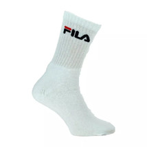 3 Pairs Socks Short Sponge Tennis Men&#39;s Woman Unisex Cotton FILA Tights F9505 - £6.22 GBP