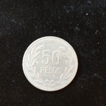 Colombia 1992 50 Pesos Coin Km#283.1 South American - £3.99 GBP