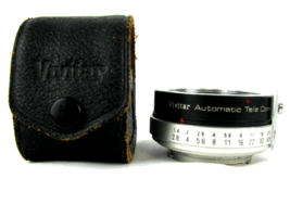 Vintage Vivatar Automatic Tele Converter 2X-5 For Camera with Black Case - £4.48 GBP