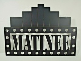 Lazart Matinee 22 inch Laser Cut Metal Decorative Hanging Wall Art Media Room - £32.39 GBP