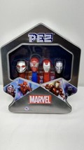 Disney 100 Marvel PEZ Dispenser and Refills Set of 4 New Sealed Tin - £14.75 GBP