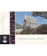 Vintage 1965 USAF US Air Force Academy Cadet Chapel souvenir booklet - $20.50 CAD