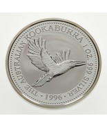 1996 Australia Silver Coin 1oz Kookaburra (BU Condition) KM# 289.1 - £85.38 GBP