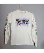 Rugrats Kids Shirt Small Long Sleeve White With Graphics 2017 - $13.98