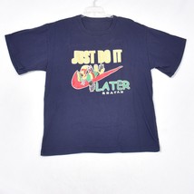 Just Do it Later Roatan Men&#39;s Funny Tee Shirt Size Large - £9.82 GBP