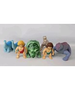 Vintage Playskool Definitely Dinosaurs And Figures Lot Of 7 1987 Bundle  - $34.60