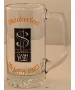 Claridge Casino Oktoberfest Glass Stein/Mug (1985) - Vintage - $8.41