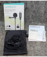 New Clip-On Sanaromic- Lavalier Mic w/ USB-C Output - Missing Accessories - $14.99