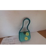 Barbie Bratz Doll Blue Green Plastic Purse - $9.50 CAD
