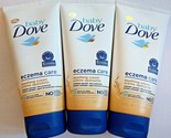 3 Pack Baby Dove Eczema Care Soothing Cream Fragrance Free 5.1 oz. Each  - £26.75 GBP