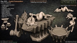 3D Printed Artisan Guild Dumlok Anvil Fiamma the Oracle Dumlok Flameseekers 28mm - $442.91 MXN - $461.45 MXN