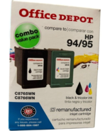Office Depot New Sealed HP 94 95 Combo Pack Cartridges - $13.21