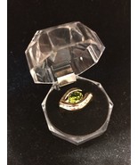 Large Crystal (Green Crystal) Ring Gold – Size 5.75 Fashion Ships N 24h - $130.41