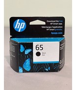 HP #65 Black Ink Cartridge 65 N9K02AN OEM OPTION 140 Ink 65 Black Noir J... - £12.63 GBP