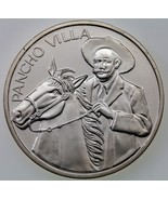 Pancho Villa Dos Onzas Troy Plata Pura, 2 Oz Silver Round - £118.68 GBP