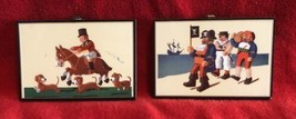 Classic Childrens Animated Wooden Plaques 1960&#39;s - £31.64 GBP