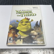 Shrek the Third Nintendo Wii, 2007 Complete With Institutions Manual Tested. - £3.98 GBP