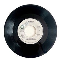 Elton John Blue Eyes Hey Papa Legba 1982 Vinyl Record 7&quot; Vintage 45BinL - £15.71 GBP