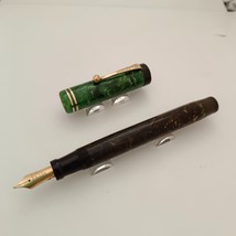 Vintage Parker Duofold Senior Jade Green Button Filler Fountain Pen - $691.35