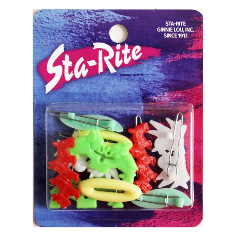  Sta-Rite Wire Back Barrettes Assorted 10pk #432 - $12.95