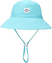 Baby Sun Hat Smile Face Toddler Upf 50+ Sun Protective Bucket Hat Nice B... - $44.97