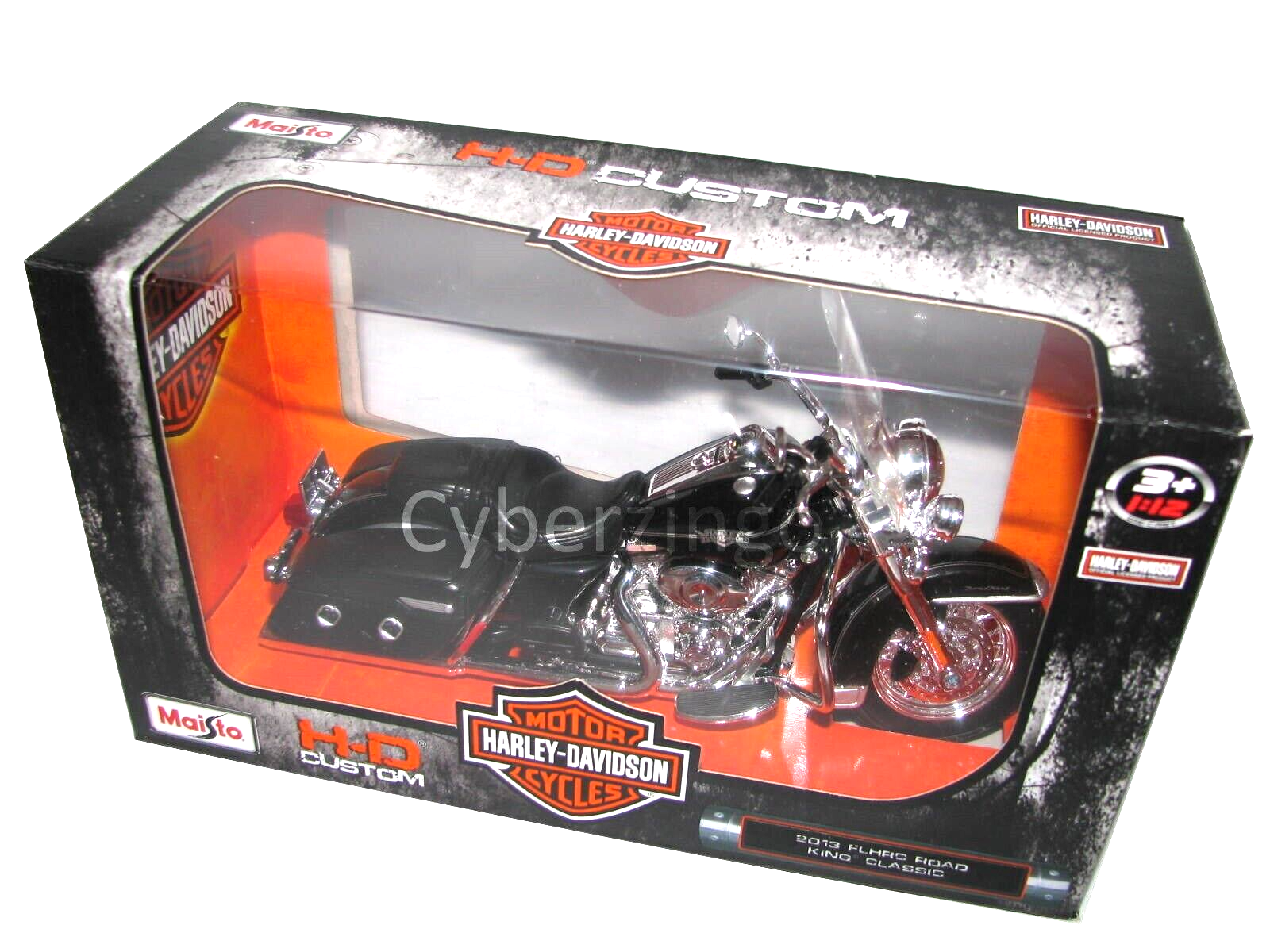 Maisto 1:12 Harley Davidson 2013 FLHRC Road King Classic Motorcycle Model NEW - $18.98