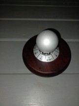 PAPERWEIGHT EXECUTIVE DECISION MAKER SPINNER SILVER TONE 2.5&quot; - $24.99